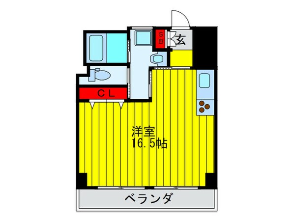 サンリスタ守口の物件間取画像